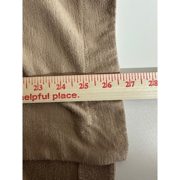 Wilfred Free Aritzia Sz XS Slub Knit Rayon Blend Open Slouchy Cardigan Neutral - Picture 7 of 9